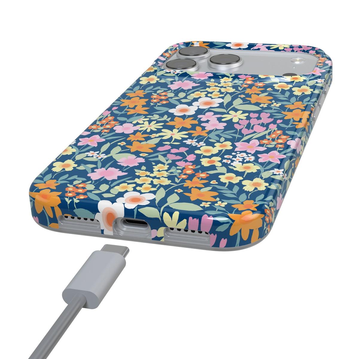 Full Bloom | Navy Floral Case