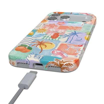 Tropical Heat | Beachy Collage Case