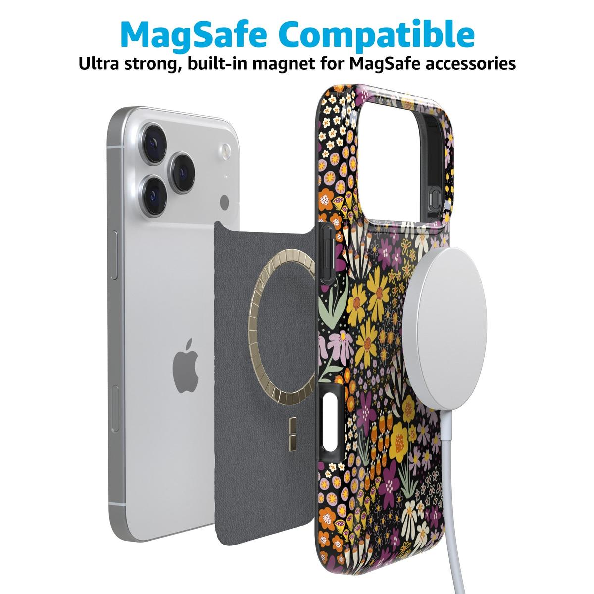 Falling for You | Plum Floral Case