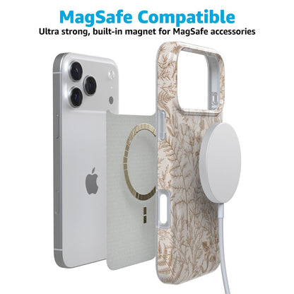 Beige Garden | Neutral Floral Case