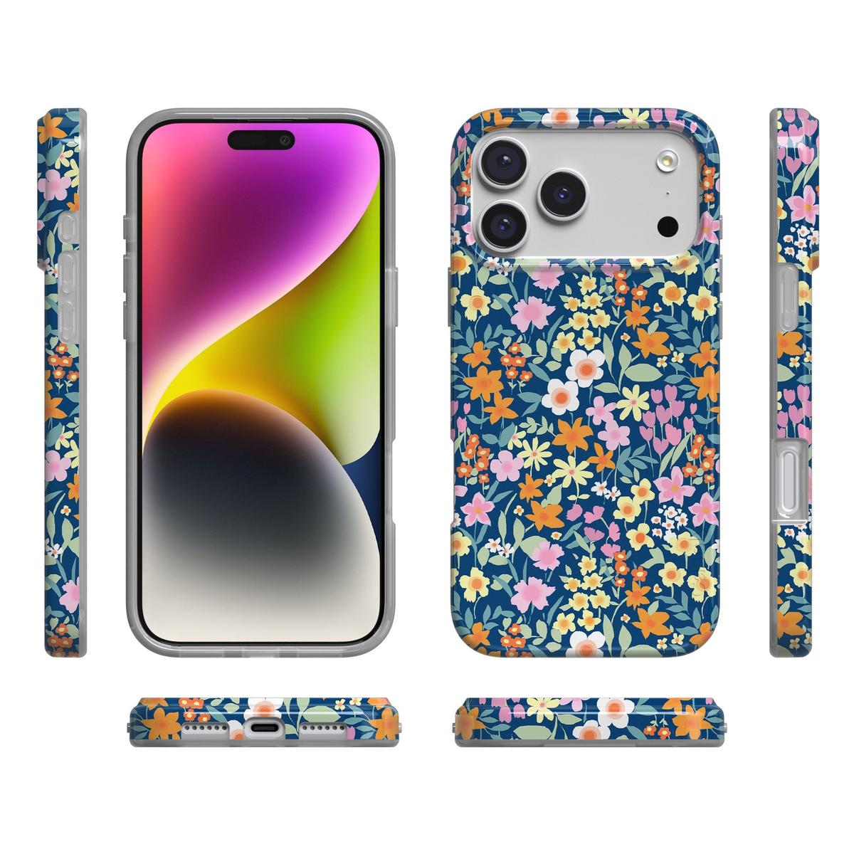 Full Bloom | Navy Floral Case