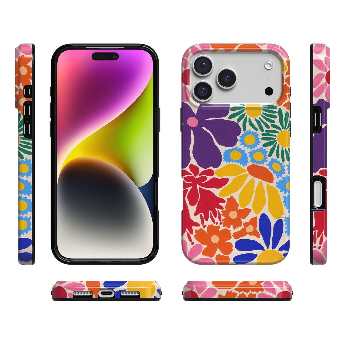 Flower Patch | Multi-Color Floral Case