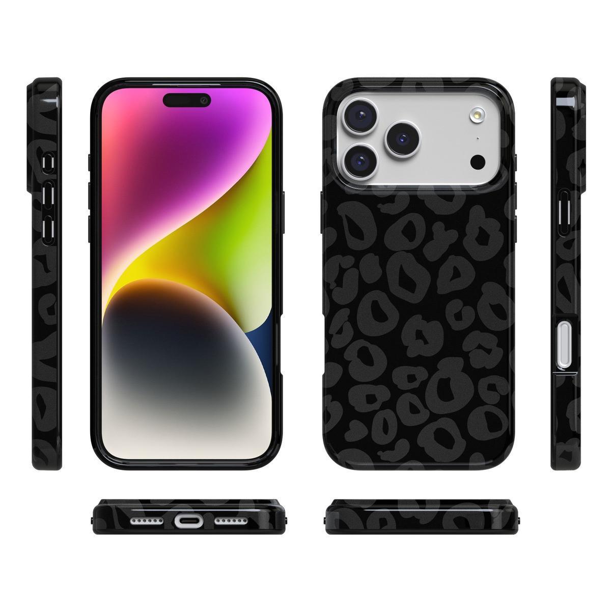 Into the Wild | Black Leopard Case