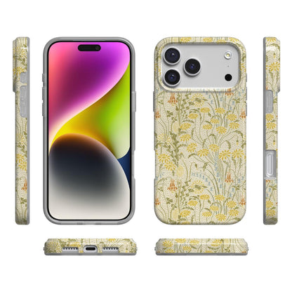 Boho Blooms | Golden Floral Case