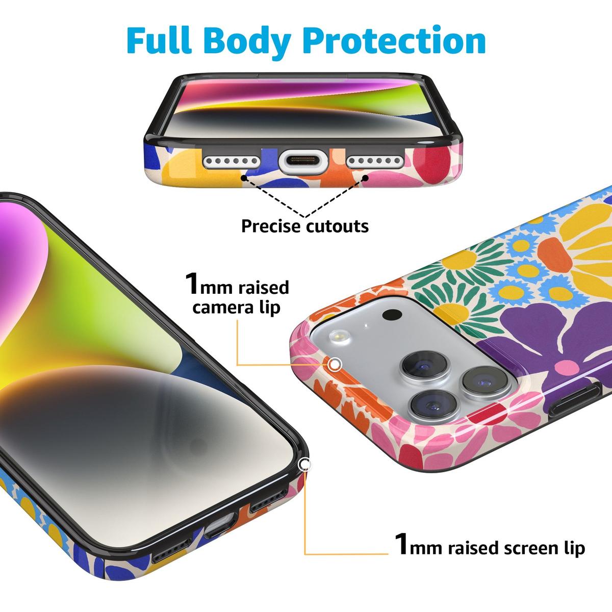 Flower Patch | Multi-Color Floral Case