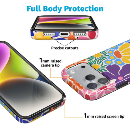 Flower Patch | Multi-Color Floral Case