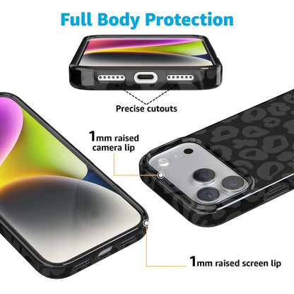 Into the Wild | Black Leopard Case