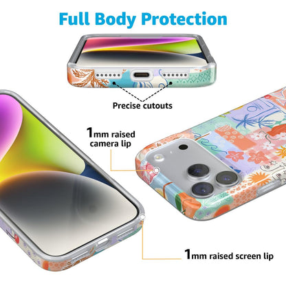 Tropical Heat | Beachy Collage Case