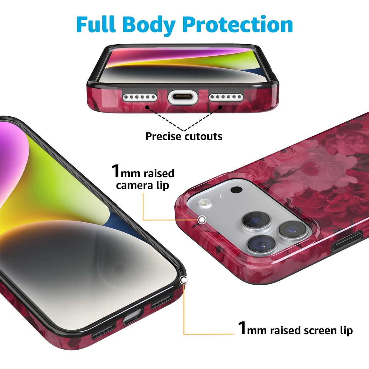 Romance Novel | Moody Floral Case