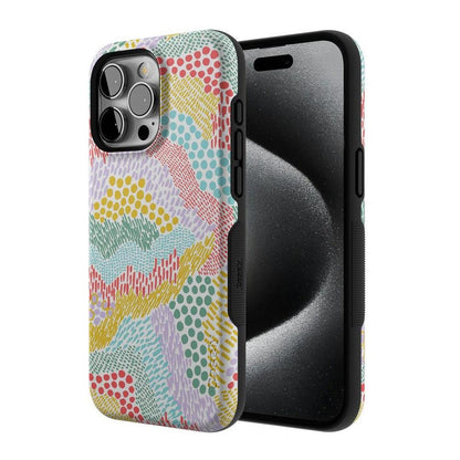 Color Me Happy | Pattern Colorblock Case