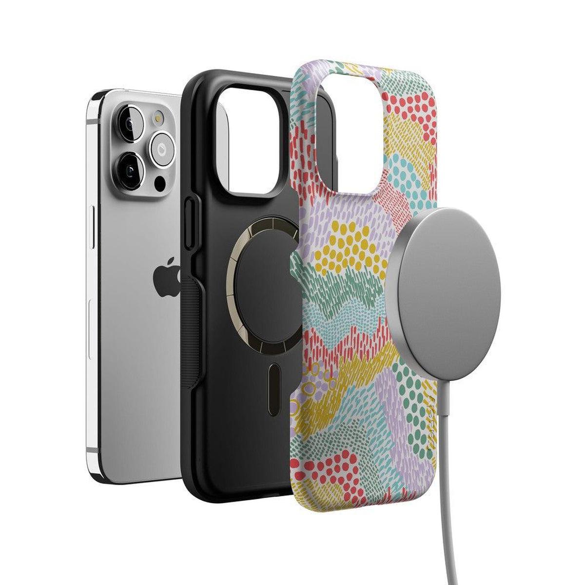 Color Me Happy | Pattern Colorblock Case