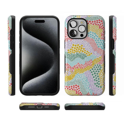 Color Me Happy | Pattern Colorblock Case