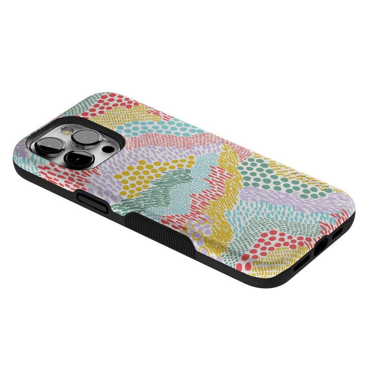 Color Me Happy | Pattern Colorblock Case