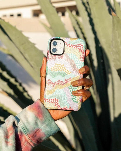 Color Me Happy | Pattern Colorblock Case
