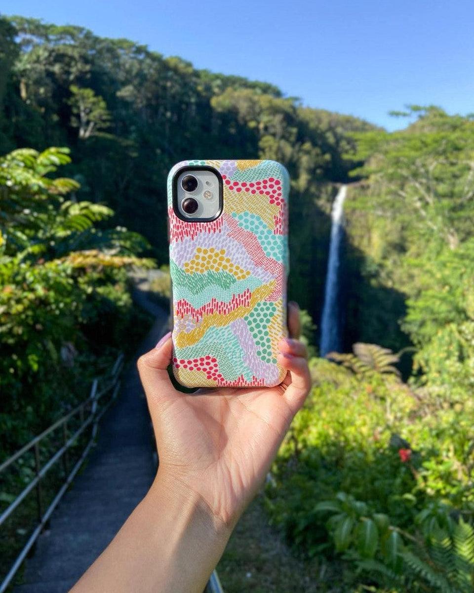 Color Me Happy | Pattern Colorblock Case