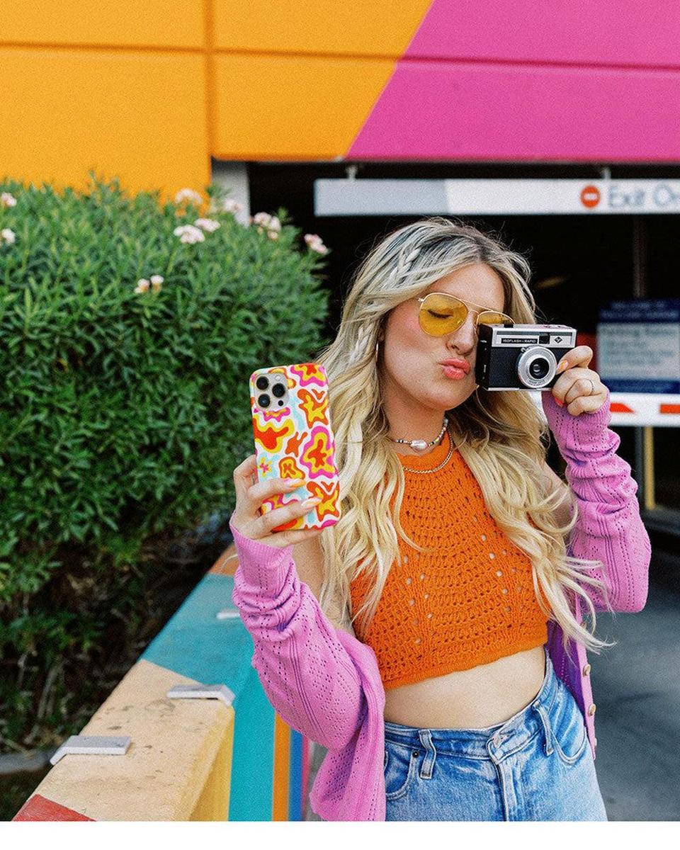 Tropical Color Splash | Abstract Retro Case