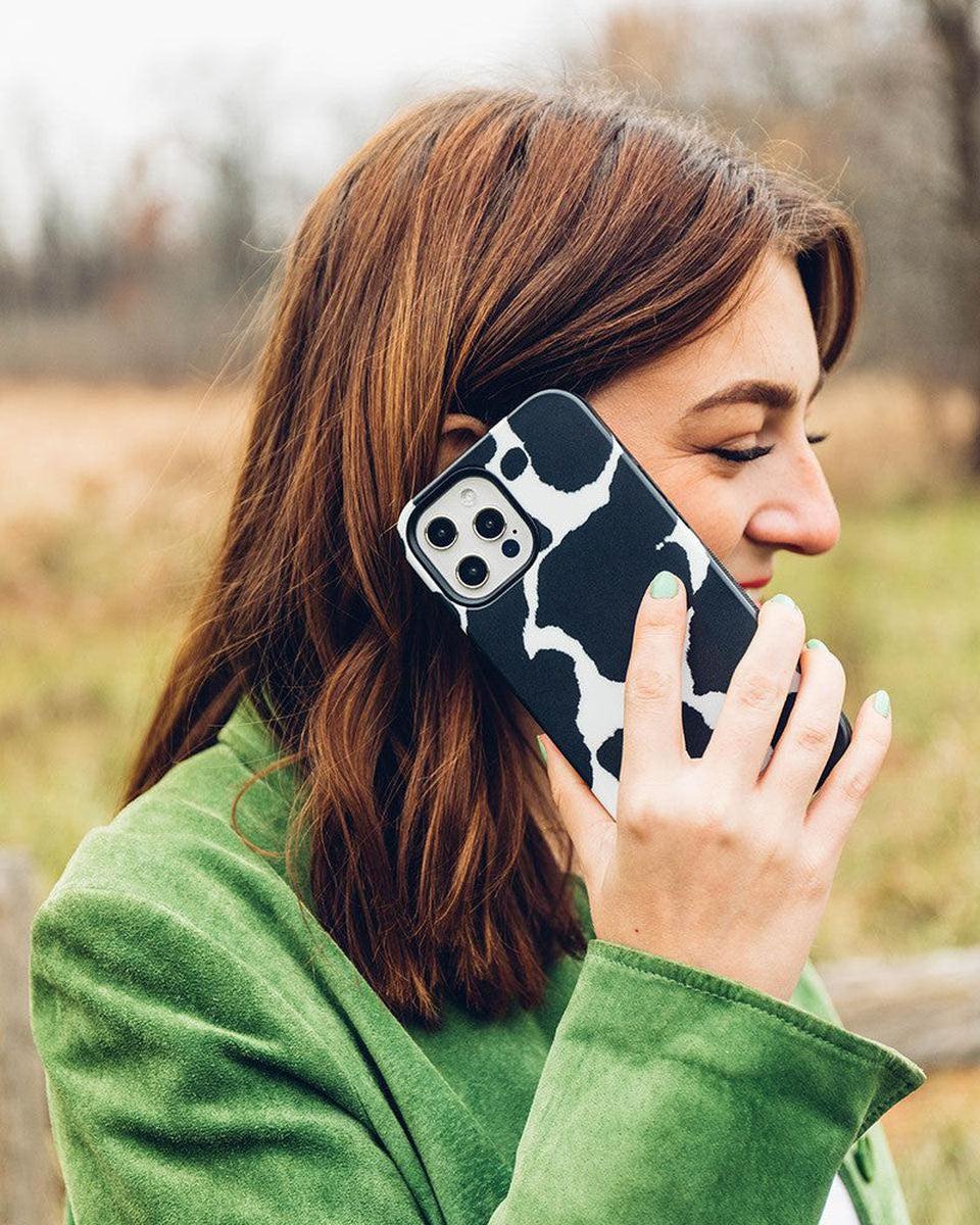 Current MOOd | Cow Print Case