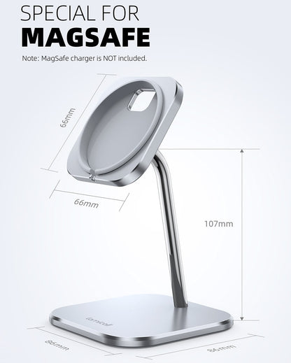 Adjustable Aluminum Phone Stand for MagSafe Charger for Magsafe Accessories