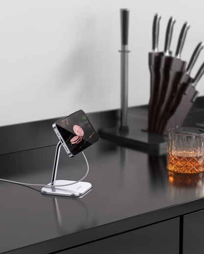 Adjustable Aluminum Phone Stand for MagSafe Charger for Magsafe Accessories