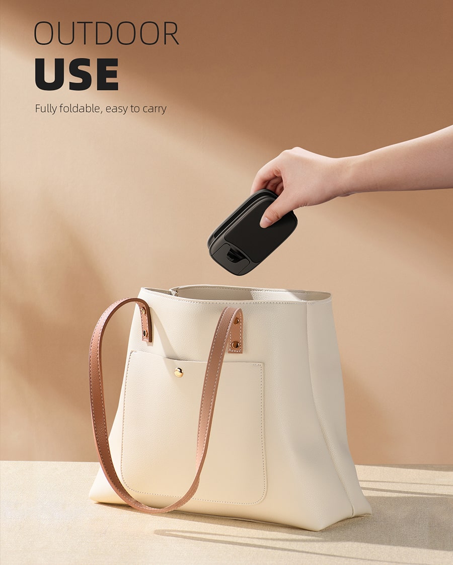 Height Adjustable & Foldable Phone Holder, Portable Phone Stand for Desk, Travel