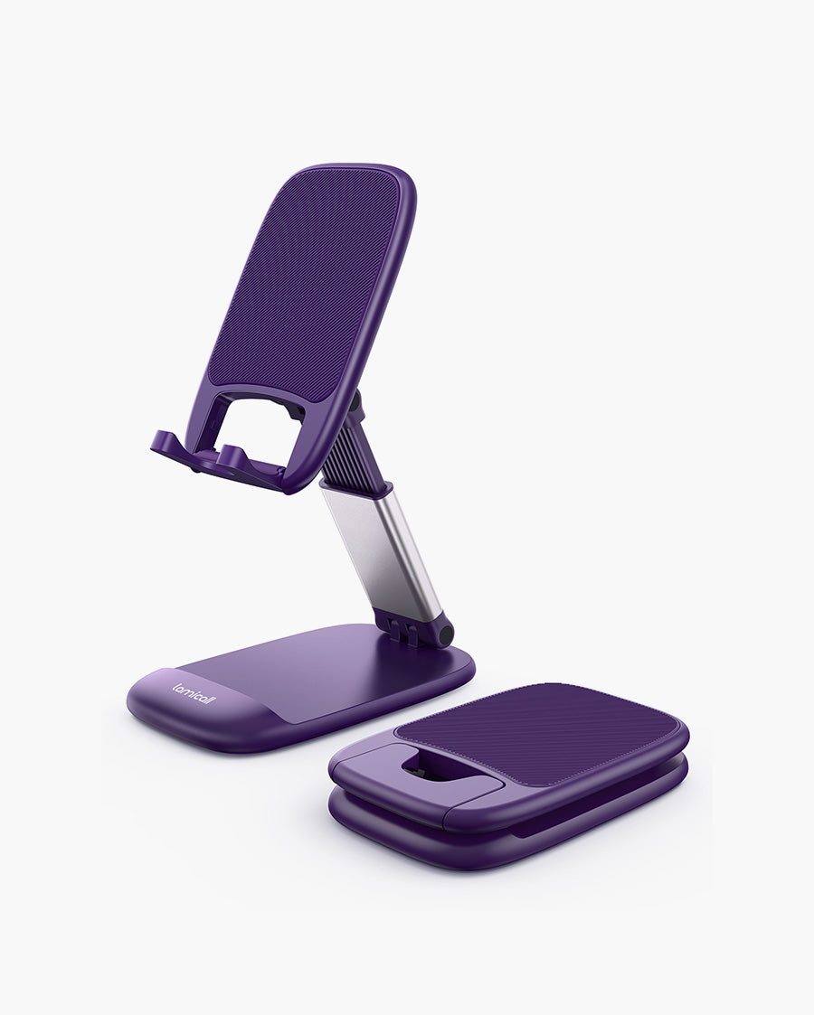 Height Adjustable & Foldable Phone Holder for Business Trip Portable