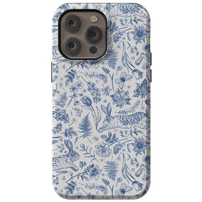 Hop & Bloom | Bunny Toile Case