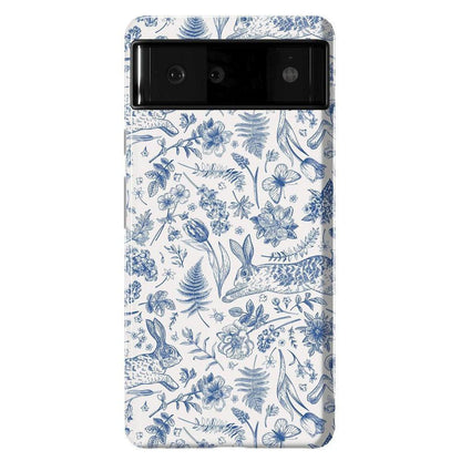 Hop & Bloom | Bunny Toile Case
