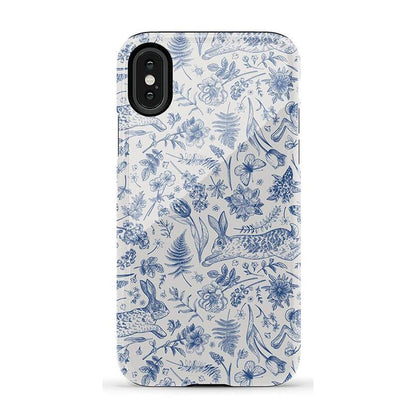 Hop & Bloom | Bunny Toile Case