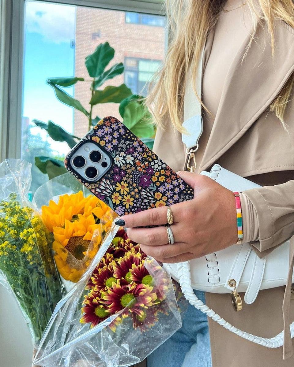 Falling for You | Plum Floral Case