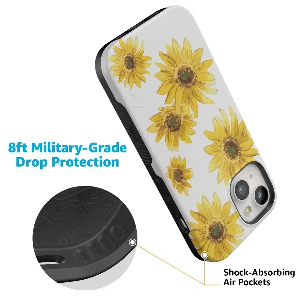 Golden Garden | Yellow Sunflower Floral Case