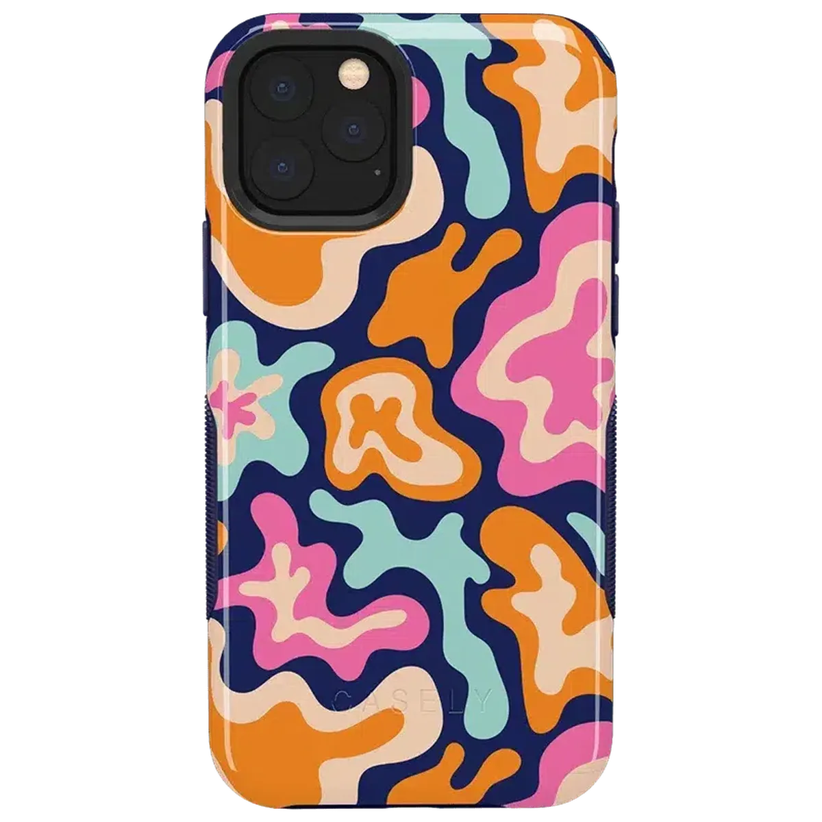 Midnight Color Splash | Abstract Retro Case
