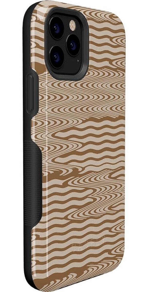Mocha Ripple | Brown Waves Case