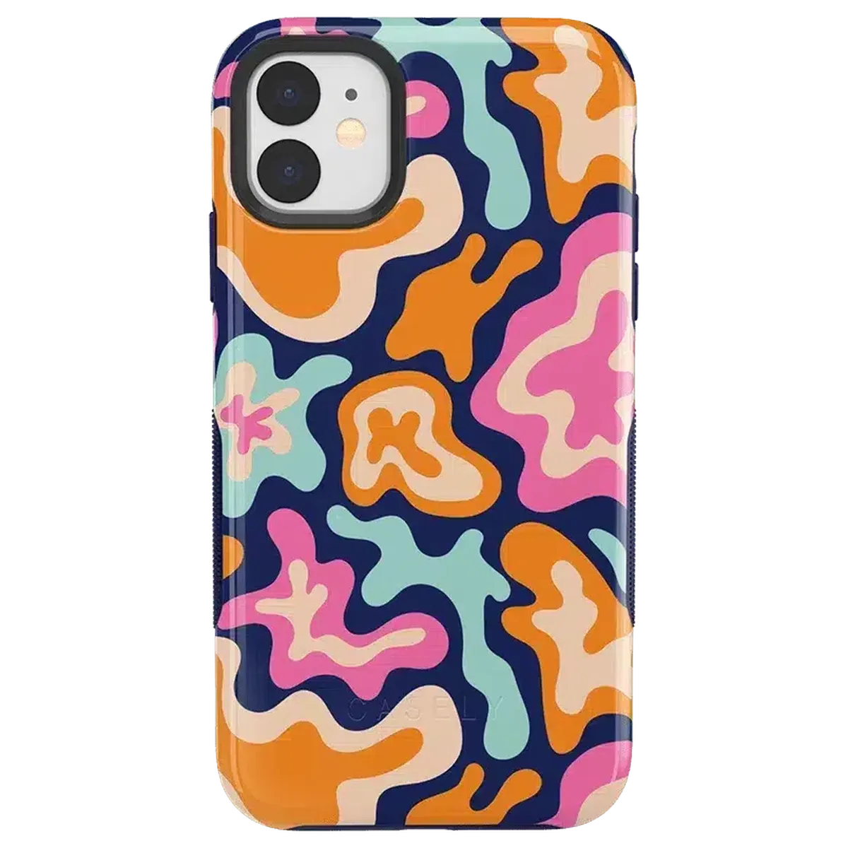 Midnight Color Splash | Abstract Retro Case