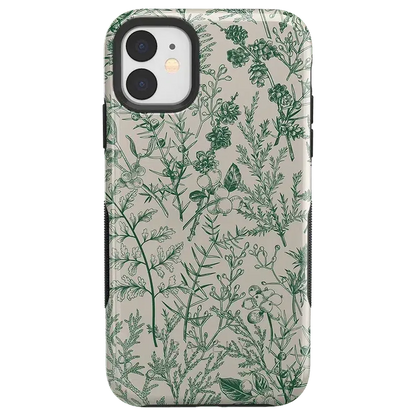 Sage Garden | Green Floral Case