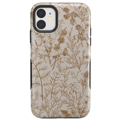 Beige Garden | Neutral Floral Case