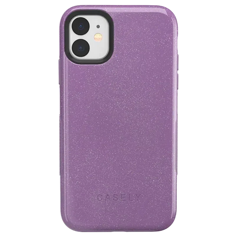 Lavender Waves | Purple Shimmer Case
