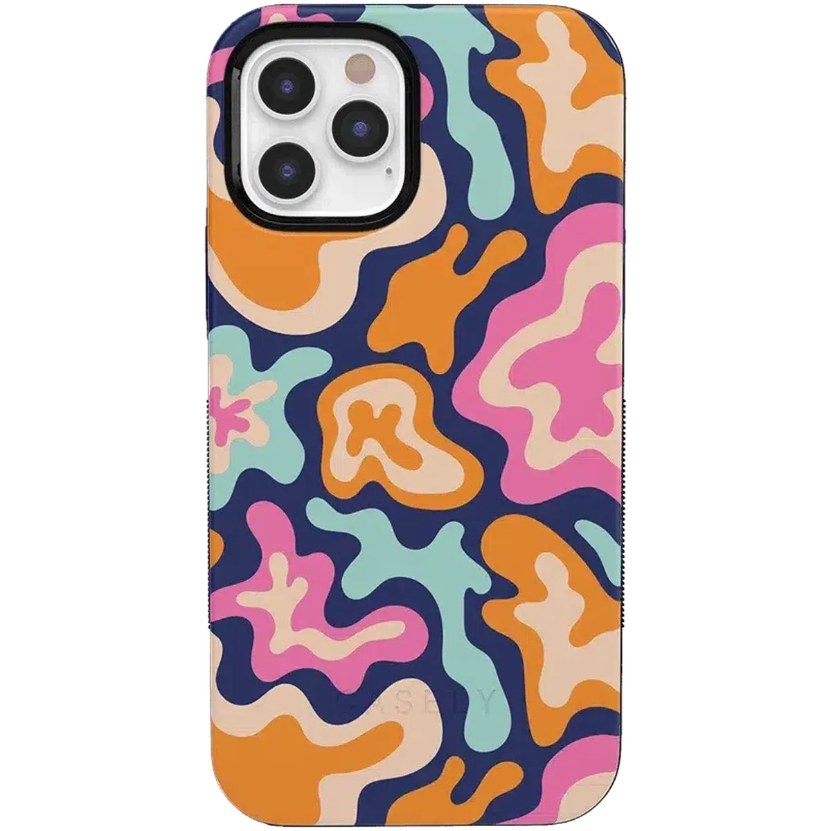 Midnight Color Splash | Abstract Retro Case