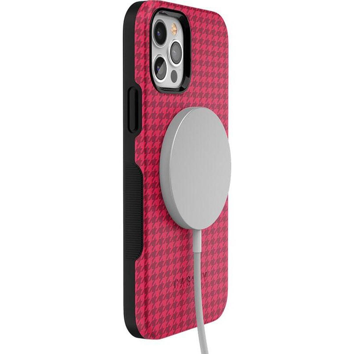 Best Dressed | Red Houndstooth Case