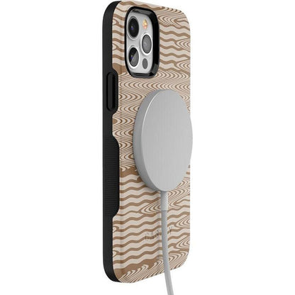 Mocha Ripple | Brown Waves Case