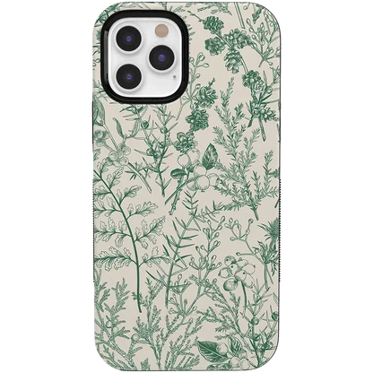 Sage Garden | Green Floral Case
