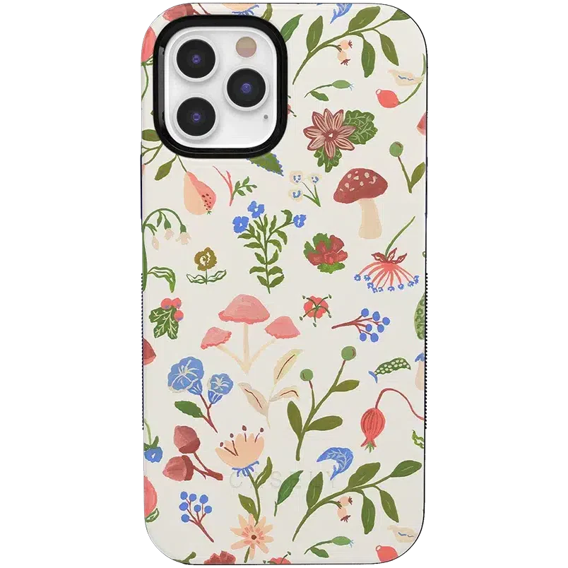 Garden Party | Mushroom Floral Case