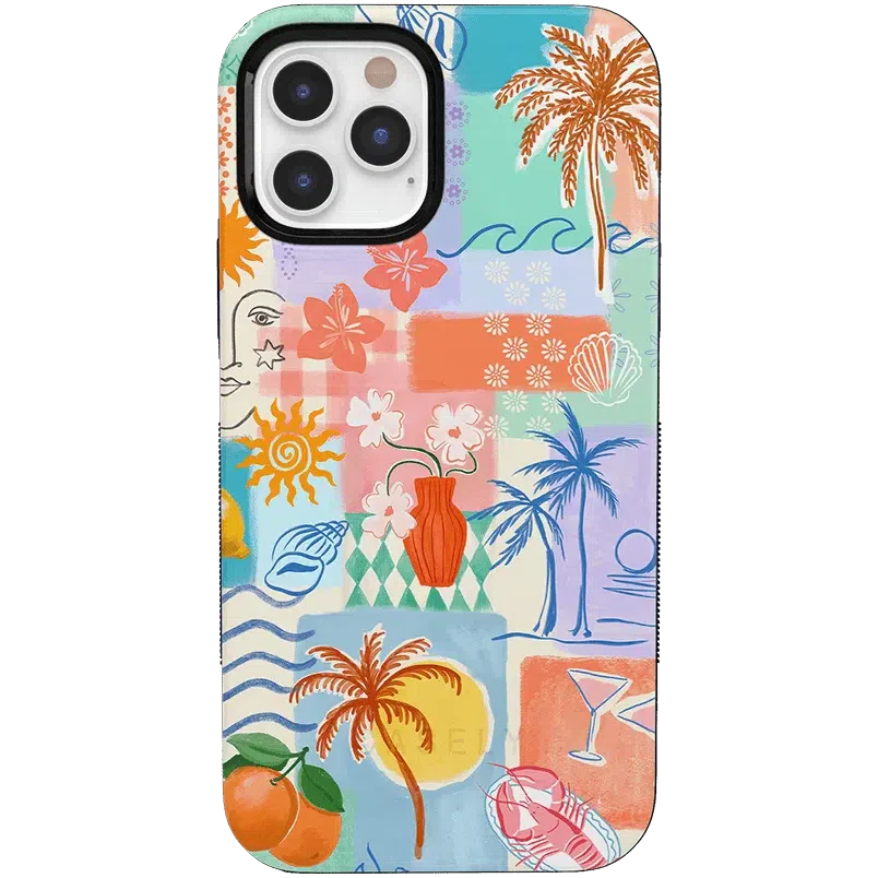 Tropical Heat | Beachy Collage Case