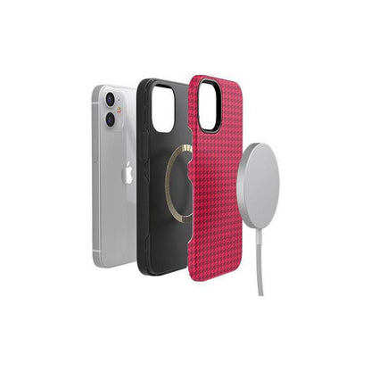 Best Dressed | Red Houndstooth Case