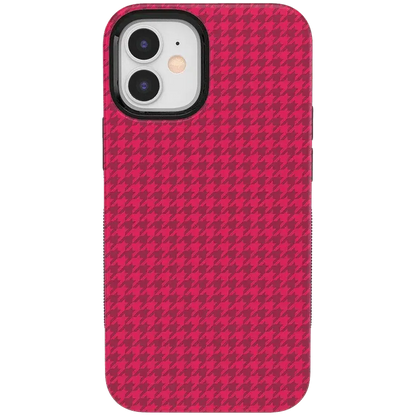 Best Dressed | Red Houndstooth Case