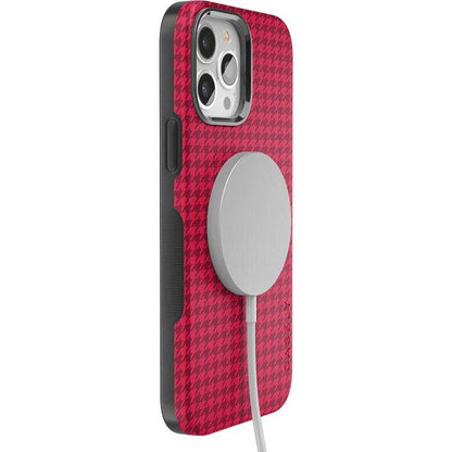 Best Dressed | Red Houndstooth Case