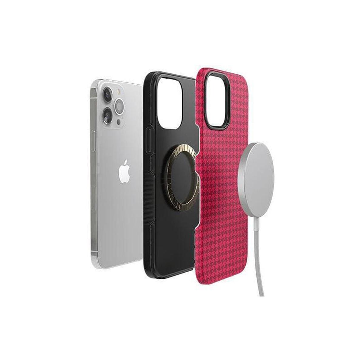 Best Dressed | Red Houndstooth Case