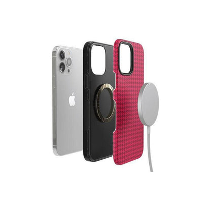 Best Dressed | Red Houndstooth Case