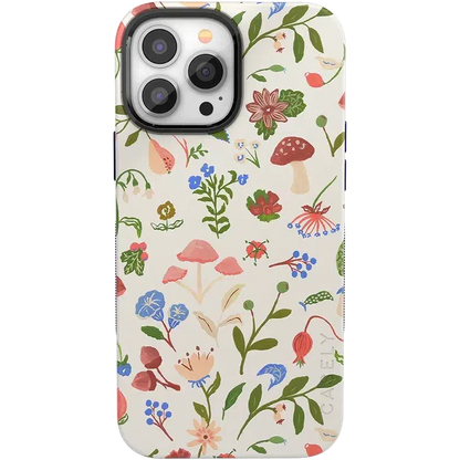 Garden Party | Mushroom Floral Case