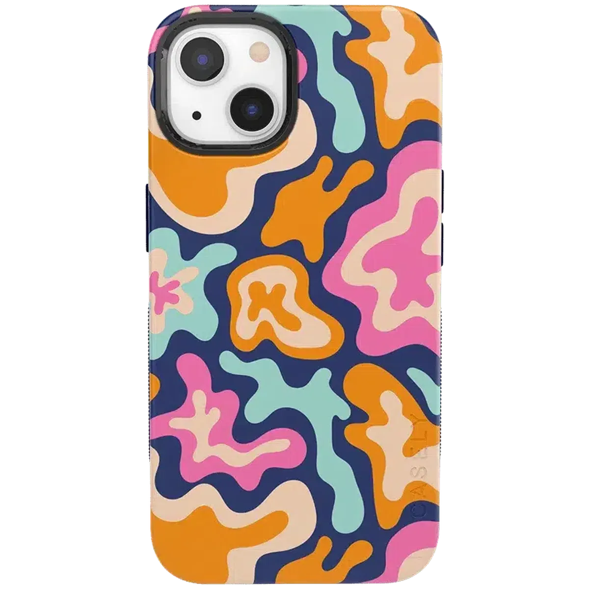 Midnight Color Splash | Abstract Retro Case