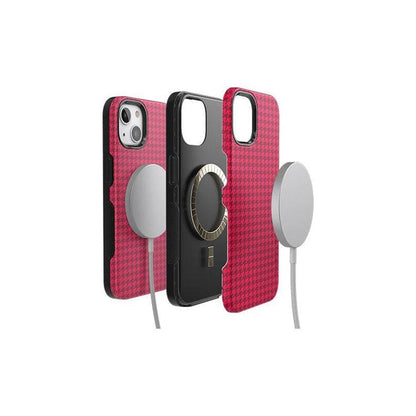 Best Dressed | Red Houndstooth Case